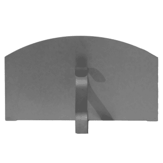 A stainless steel door for a wood fired oven